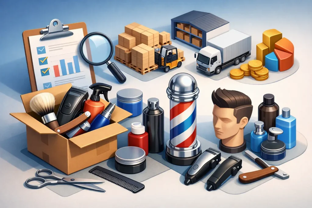 Barber Supplies Wholesale Guide for Shop Buyers