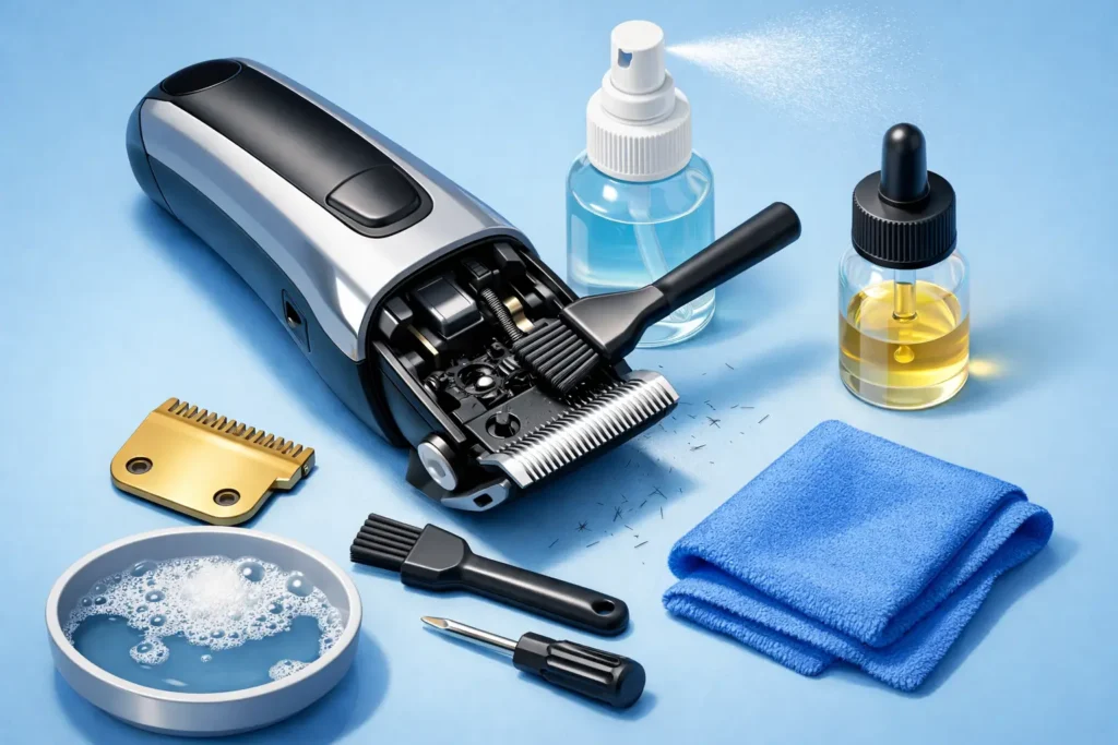 How to Clean Barber Trimmers Right